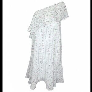 BCBGeneration One Shoulder Ruffled Dress